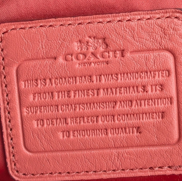 Coach NWT Madison Twist Leather Carrie Satchel F27681 - Picture 9 of 11